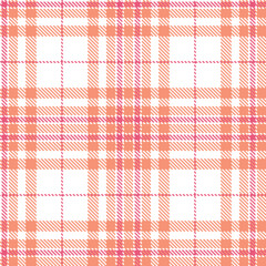 Modern Cool White Seamless Tartan Textile Design Variant 361