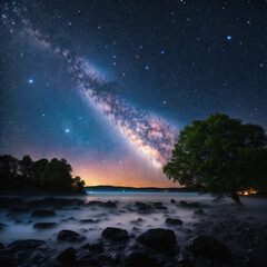 northern lights at night