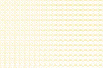 Geometric Pattern in Blue and Gold