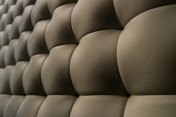 Obraz premium abstract geometric background, stitching pattern on synthetic leather
