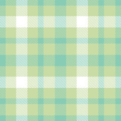 Modern Seamless Tartan in Neon Light Grey Green tones Textile Design