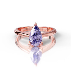Timeless Solitaire Ring for Brides