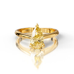 Minimalist Diamond Solitaire Ring

