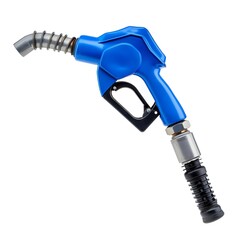 Blue fuel nozzle for refueling vehicles