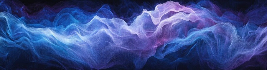 Obraz premium Abstract Flowing Nebula