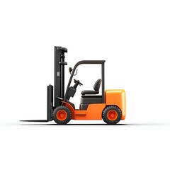 forklift 3D render