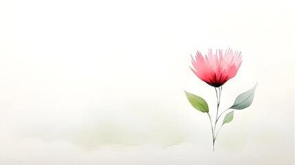 Obraz premium A vibrant and expressive watercolor artwork of a protea flower set against a soft natural background perfect for nature themed