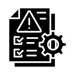 Risk Management Icon