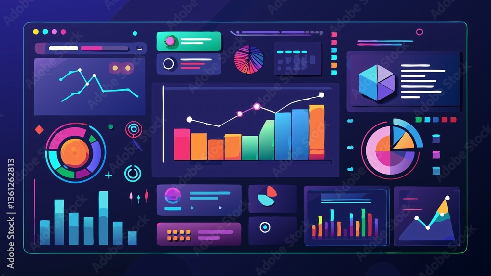 Poster data visualization dashboard