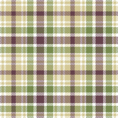 Modern Pale White Seamless Tartan Textile Design Variant 1036
