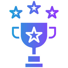 Body Scale glyph gradient icon