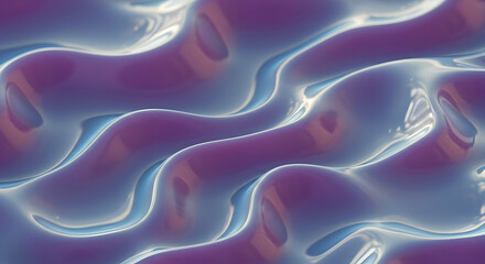 Obraz premium Abstract Purple And Blue Fluid Design