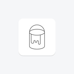Paint Bucket, vector, pixel perfect, illustrator file