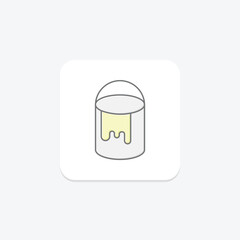 Paint Bucket, vector, pixel perfect, illustrator file