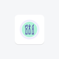 Sculpting Tool, vector, pixel perfect, illustrator file