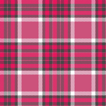 Modern Seamless Tartan in Pastel Charcoal Grey tones Textile Design Variant 1210