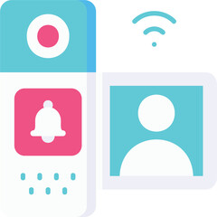 Smart Video Doorbell Illustration