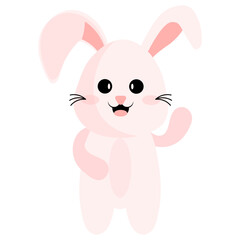 Fototapeta premium Cute Bunny Rabbit