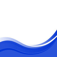 Elegant Wave Footer