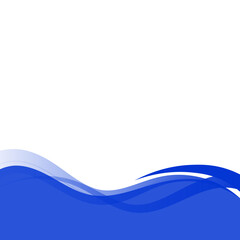 Elegant Wave Footer
