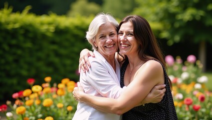 Fototapeta premium Mother and daughter 
