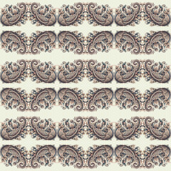 Naklejka premium paisley Pattern for Textile Design