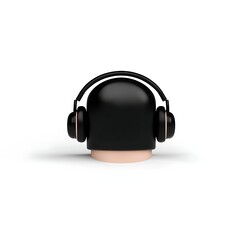 customer support 3D render