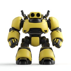 mech warrior 3D render