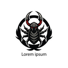 Black Scorpion Logo Design – Vector Illustration

Minimalist Black Scorpion Emblem for Branding