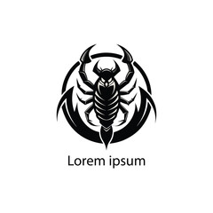 Black Scorpion Logo Design – Vector Illustration

Minimalist Black Scorpion Emblem for Branding