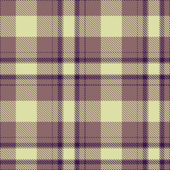 Modern Seamless Tartan in Muted Reddish Grey tones Textile Design