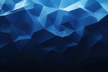 Obraz premium Minimalist Blue Gradient Abstract Background.