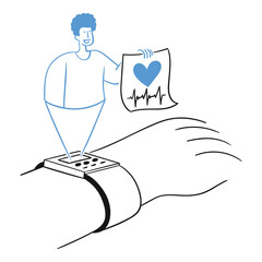  Smartwatch Health Monitoring