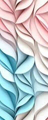 Obraz premium Abstract Pastel Wave Pattern Background