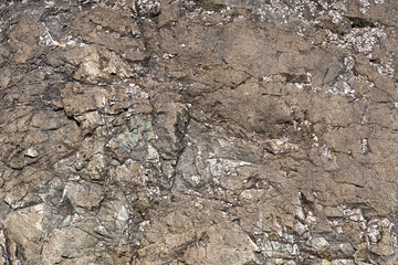 rock texture with cracks stone background with copy space for design