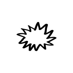 boom comic hand drawn copy space