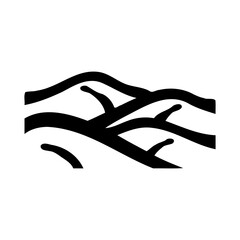 Obraz premium Abstract Black Veins on White Background Texture