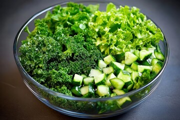 Energizing Your Day with a Nutritious Green Salad 