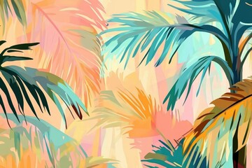 Generative AI Illustration of Exotic Landscapes