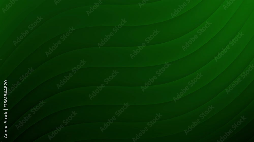 Poster smooth gradient background with subtle motion and texture in rich green for modern design projects a