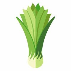 fresh green celery
