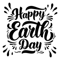 Happy Earth Day graphic, perfect for marketing