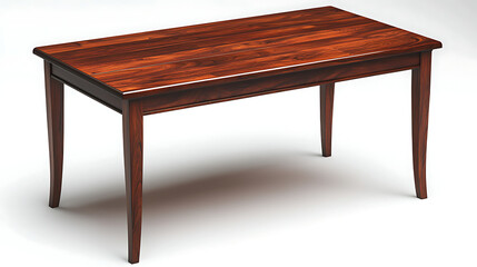 Fototapeta premium A wooden table with a dark brown color