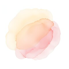 부드러운 파스텔 수채화 잉크 번짐 