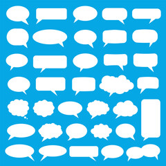 comic chat bubble callout cartoon dialog talking vector template