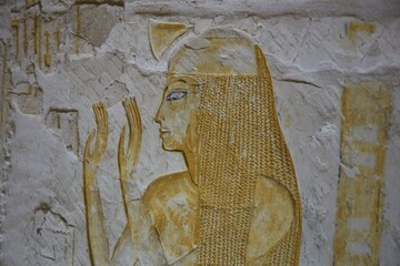 The Tomb of Maya in Saqqara, the Royal Treasurer under pharaohs Tutankhamun and Horemheb
