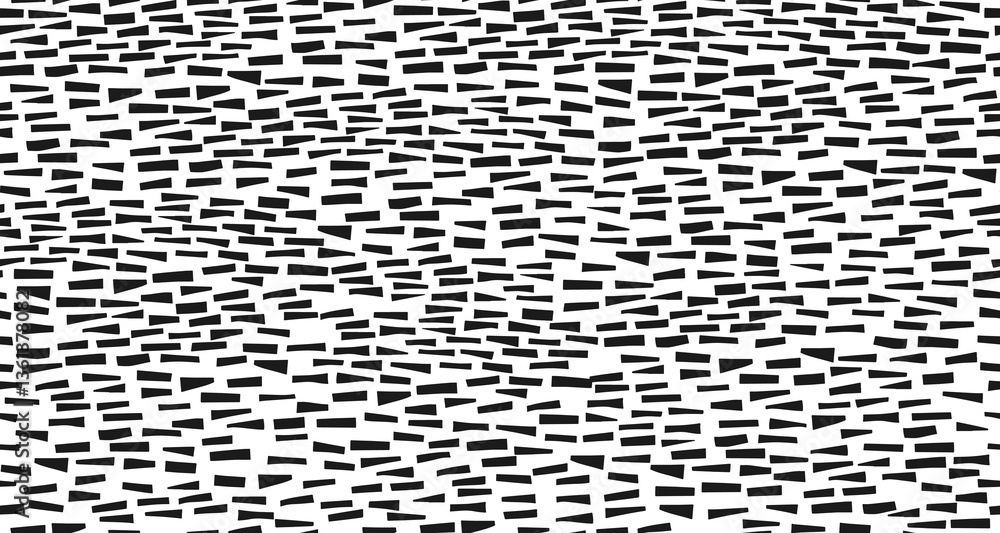 Poster abstract сontemporary monochrome seamless pattern with geometric shapes. vector abstract texture. se