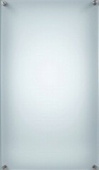 "Illuminated Clear Frosted Glass Surface: Translucent Quality Showcased for Placement Product"