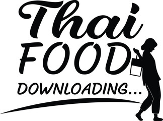 Thai Food Art Collection, Vector Designs, AI Photos and Vintage T-Shirt Graphics