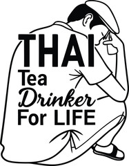 Thai Food Art Collection, Vector Designs, AI Photos and Vintage T-Shirt Graphics